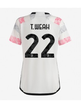 Juventus Timothy Weah #22 Auswärtstrikot für Frauen 2023-24 Kurzarm